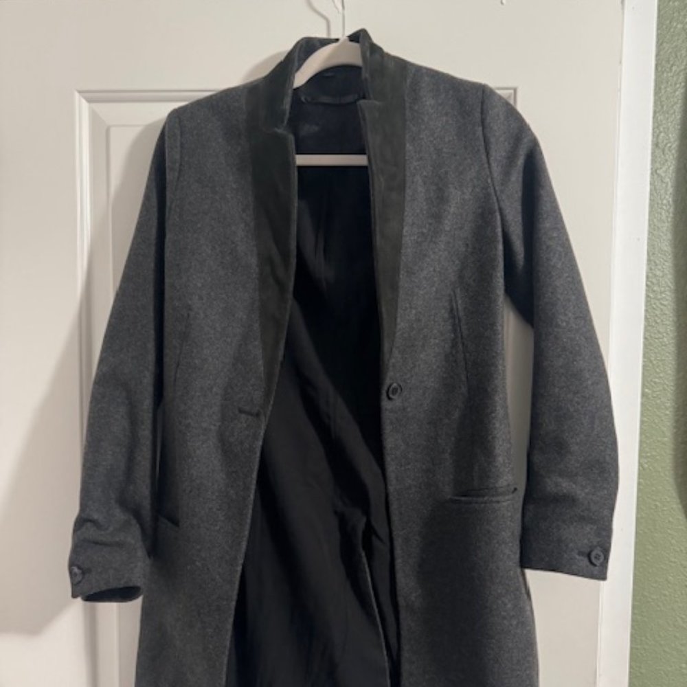 ALLSAINTS Leni wool-blend coat Womens size 2
